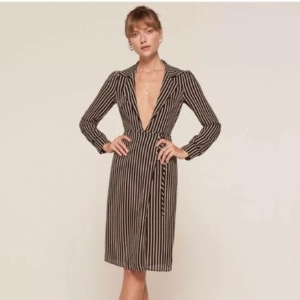 Reformation Salem Dress Lanksy Size Small